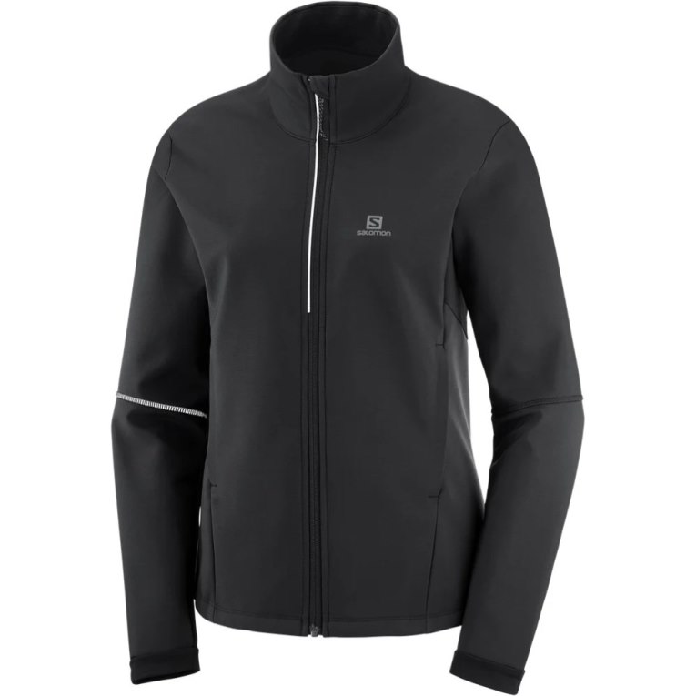 Black Salomon Agile Women's Shell Jackets | IE LR6920